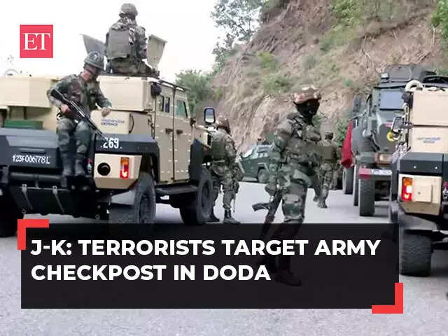 J&K: Attack on Army post in Jammu's Doda, third terror incident in 3 days; two soldiers injured J&K: Attack on Army post in Jammu's Doda, third terror incident in 3 days; two soldiers injured