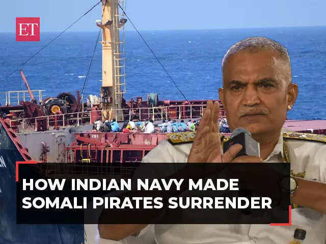 How Indian Navy made Somali pirates surrender; Chief of Naval Staff explains How Indian Navy made Somali pirates surrender; Chief of Naval Staff explains
