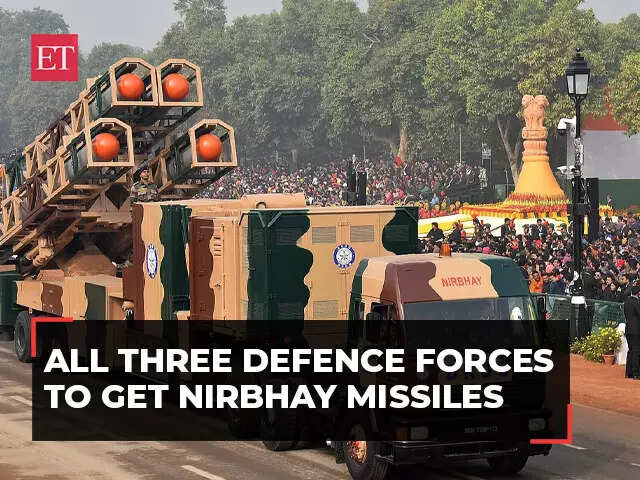 Nirbhay missiles to be part of India's all three defence forces; can strike targets 1,000 KM away Nirbhay missiles to be part of India's all three defence forces; can strike targets 1,000 KM away